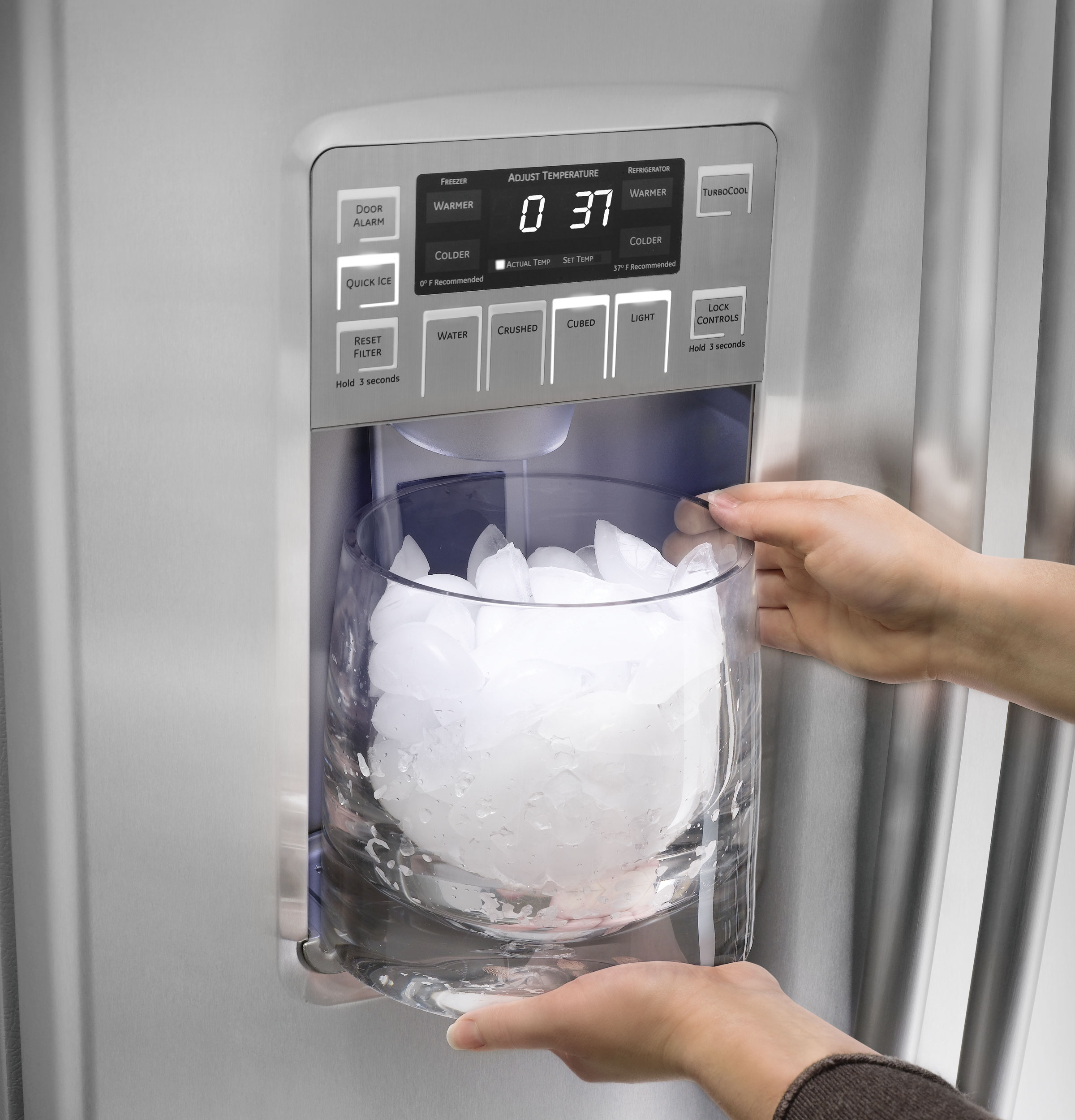 29.1 Cu. Ft. Side-by-Side Refrigerator with Dispenser PSHS9PGZSS, product image 9 of 17