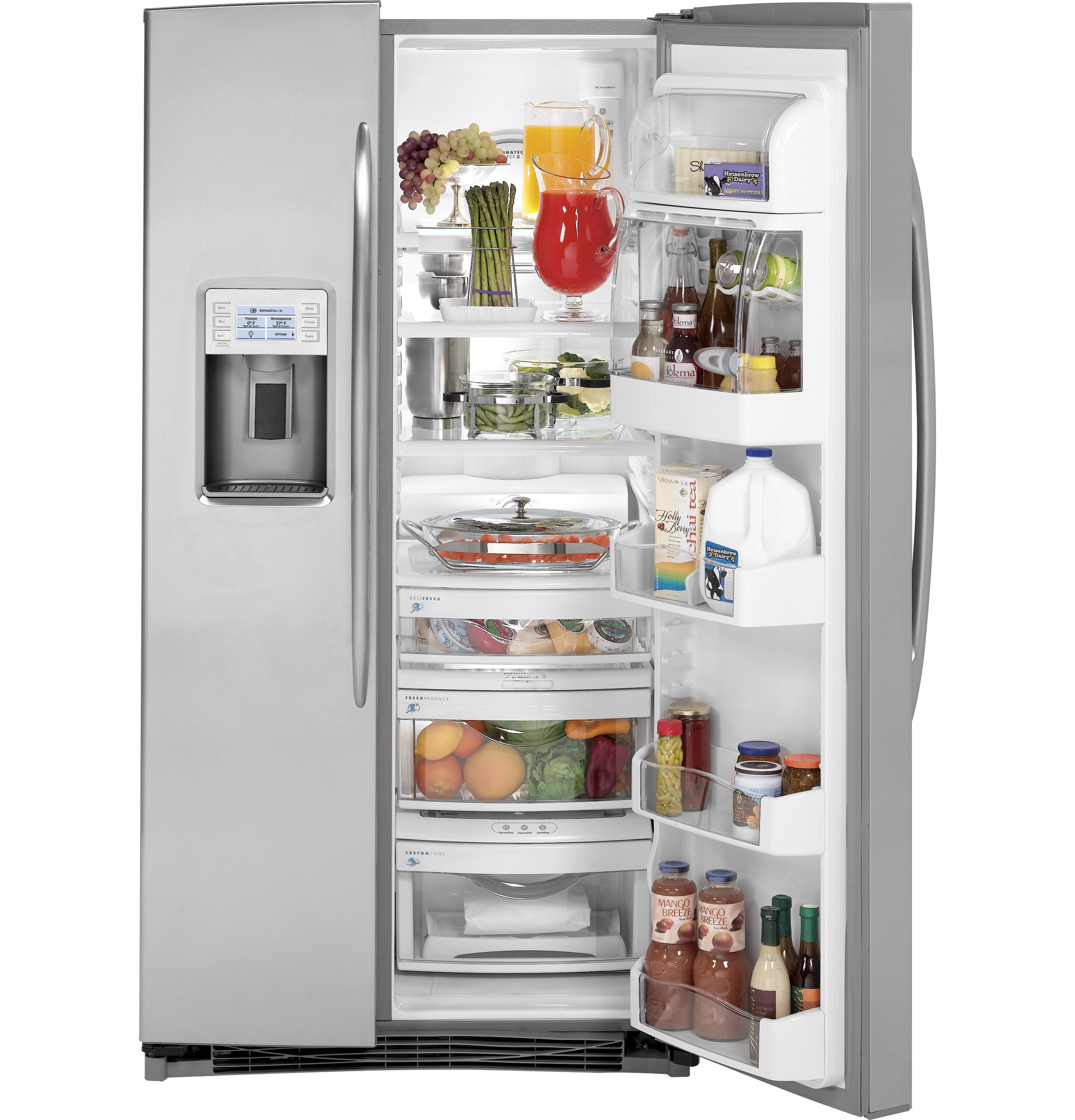 25.6 Cu. Ft. Side-by-Side Refrigerator PSHW6YGZSS