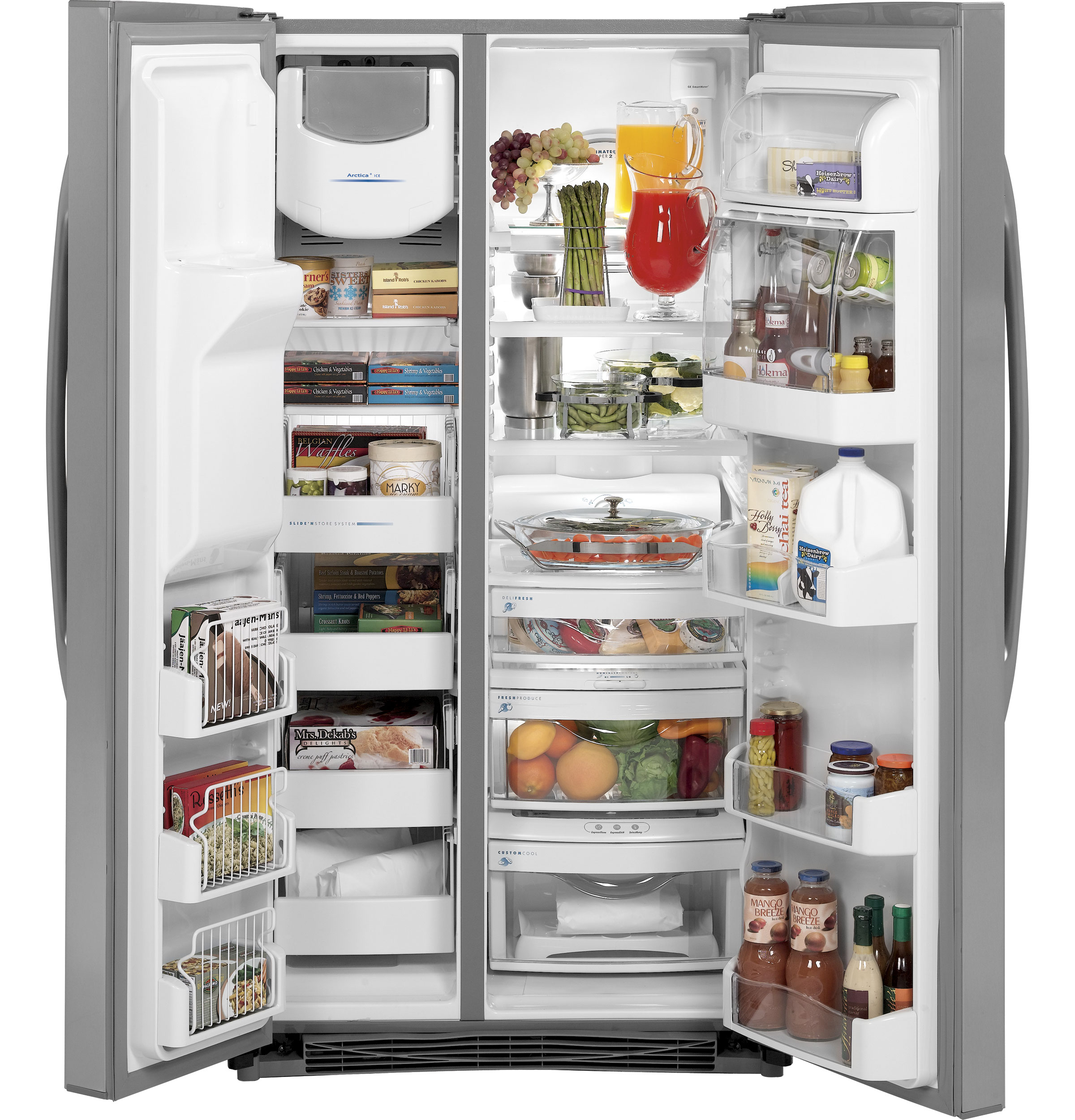 25.6 Cu. Ft. Side-by-Side Refrigerator PSHW6YGZSS