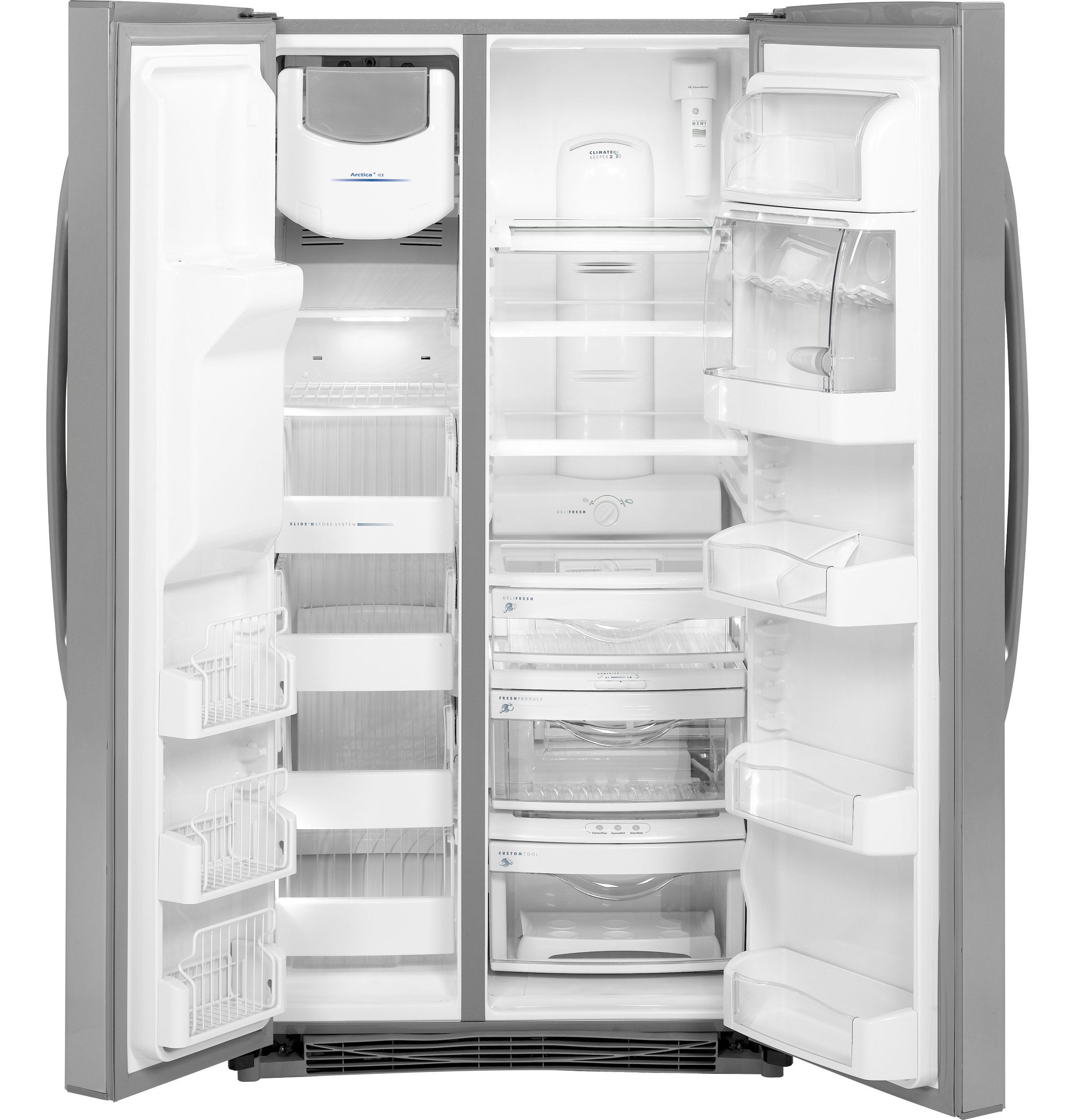 25.6 Cu. Ft. Side-by-Side Refrigerator PSHW6YGZSS