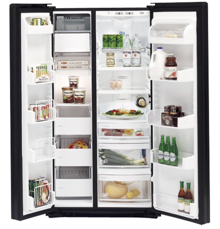 Arctica CustomStyle 22.7 Cu. Ft. Side-By-Side Refrigerator PSI23MCMBB