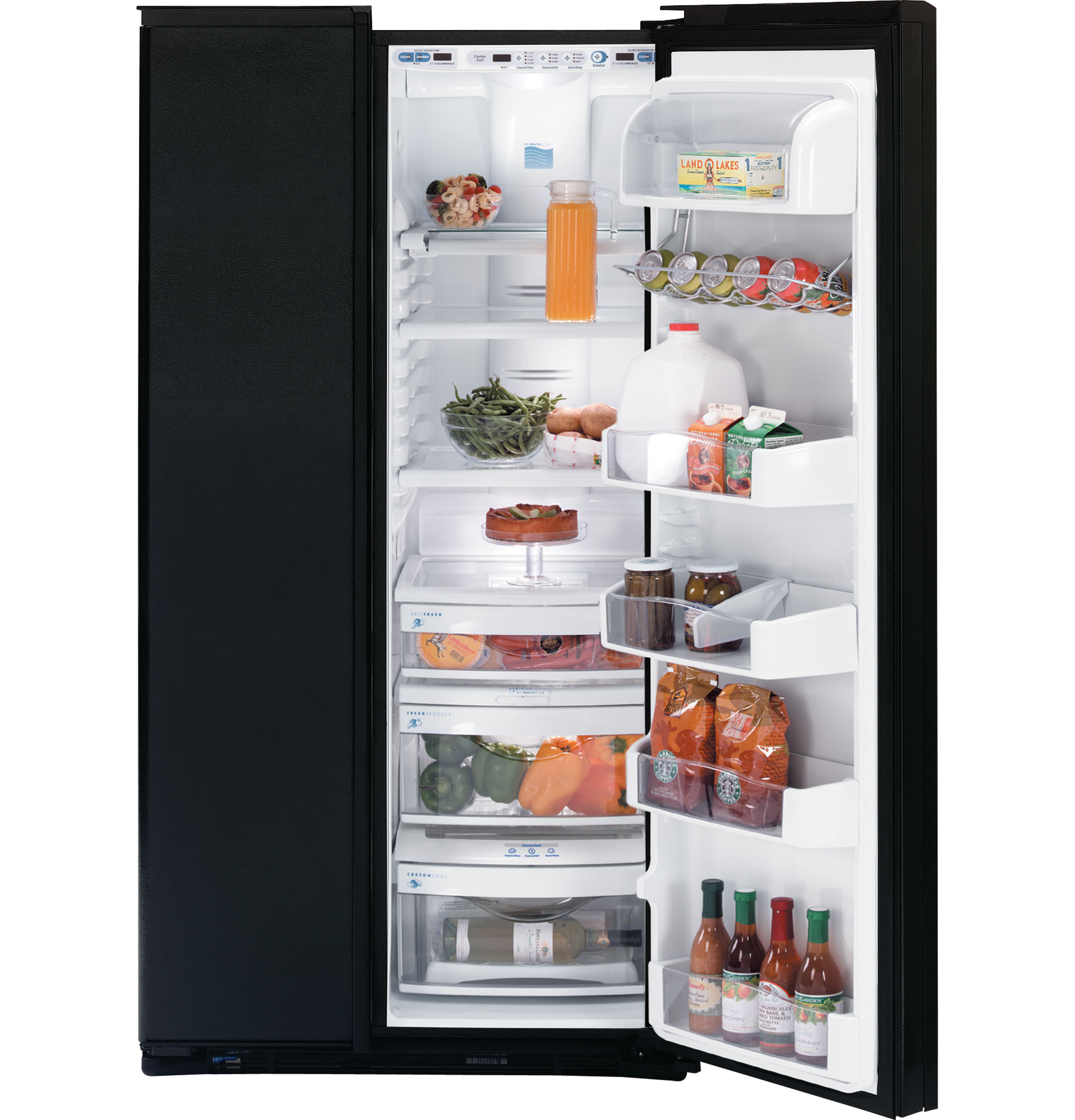 Counter-Depth 22.6 Cu. Ft. Side-By-Side Refrigerator PSI23NCRBV