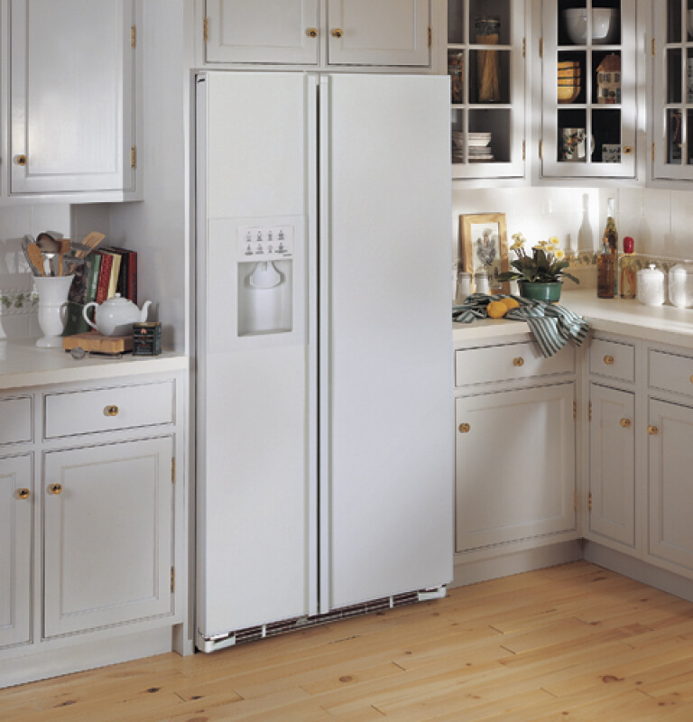 CustomStyle 22.6 Cu. Ft. Side-By-Side Refrigerator PSI23NGPWW, product image 5 of 11