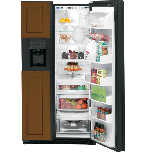 Counter-depth 23.3 Cu. Ft. Side-by-Side Refrigerator with Dispenser PSI23NGWBV