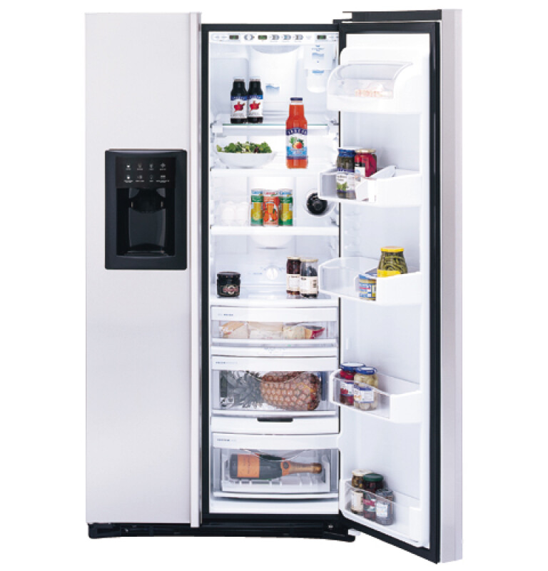 GE Profile Arctica CustomStyle 22.6 Cu. Ft. Stainless Side-By-Side Refrigerator Stainless Steel PSI23SGMBS Picture 1