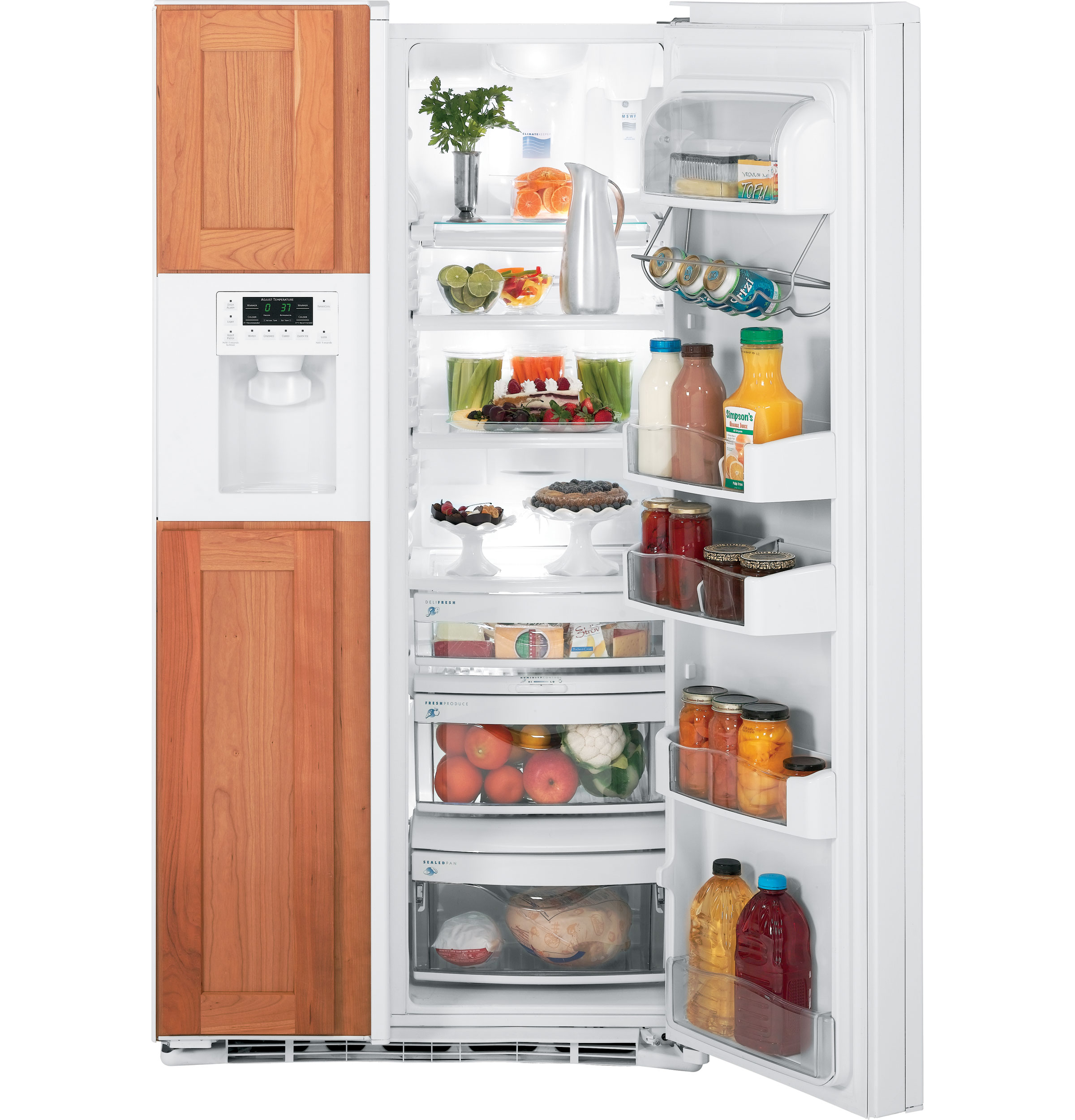 23.3 Cu. Ft. Side-by-Side Refrigerator PSIC3RGXWV, product image 2 of 10