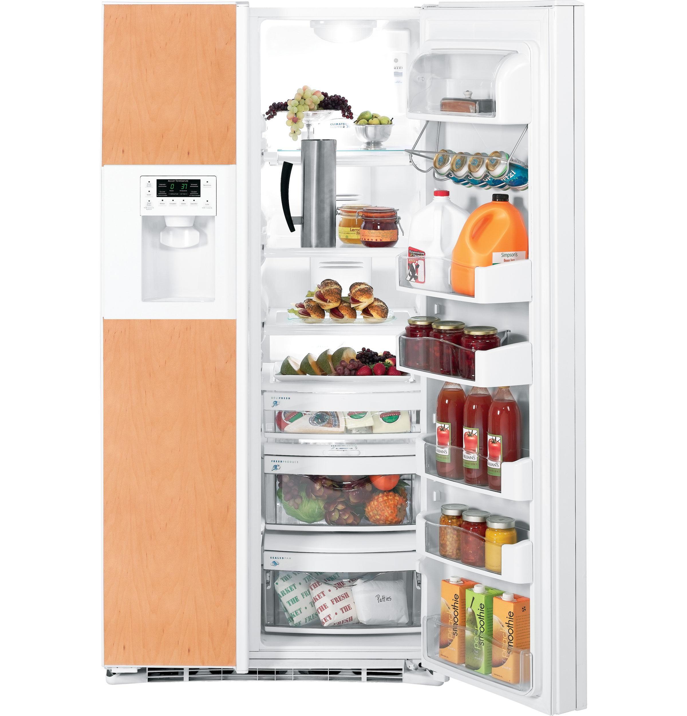 24.6 Cu. Ft. Side-by-Side Refrigerator PSIC5RGXWV