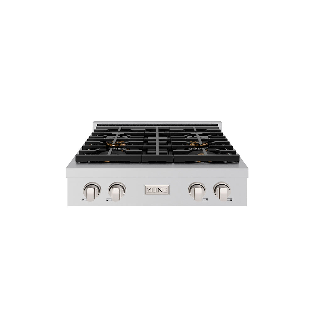 30 In. Paramount Gas Rangetop With 4 Burner Duopro™ Cooktop In Stainless Steel PSRT30