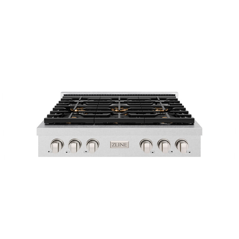 36 In. Paramount Gas Rangetop With 6 Burner Duopro™ Cooktop In Satin Stainless Steel PSRTS36