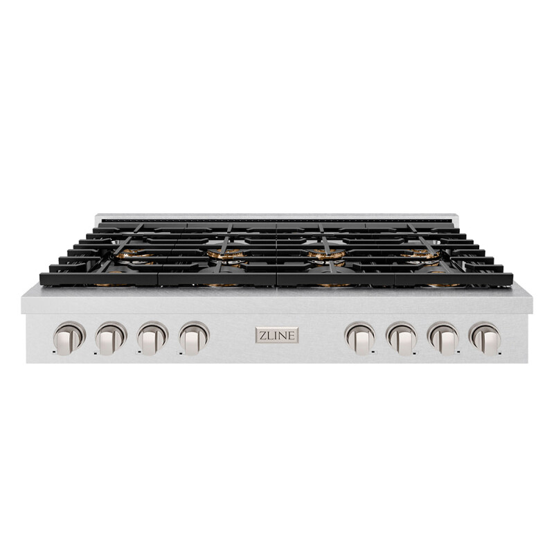 48 In. Paramount Gas Rangetop With 8 Burner Duopro™ Cooktop In Satin Stainless Steel PSRTS48