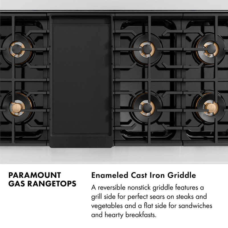 Autograph Edition 48 in. Paramount Gas Rangetop with 8 Burner DuoPro™ Cooktop PSRTSZ48MB