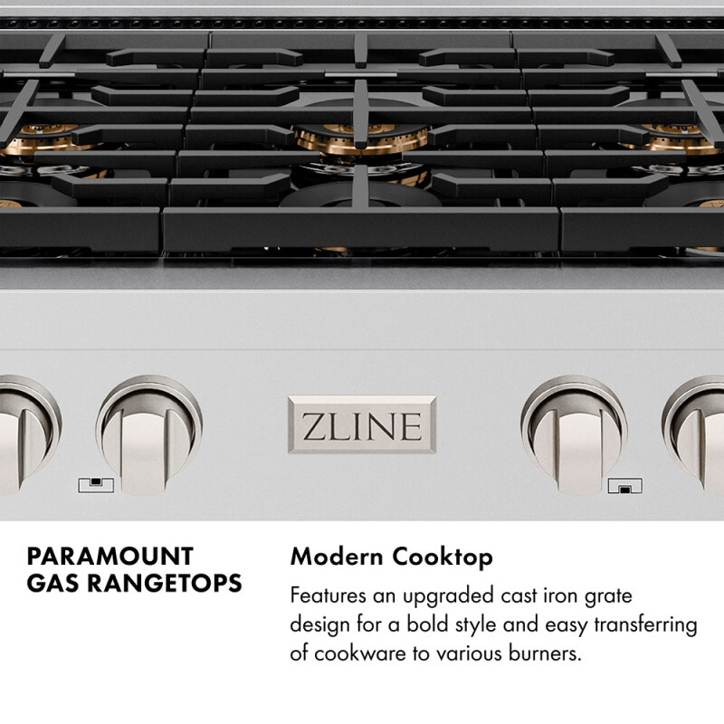 Autograph Edition 48 in. Paramount Gas Rangetop with 8 Burner DuoPro™ Cooktop PSRTSZ48MB