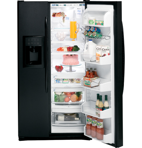 23.1 Cu. Ft. Side-by-Side Refrigerator with Dispenser PSS23MGTBB
