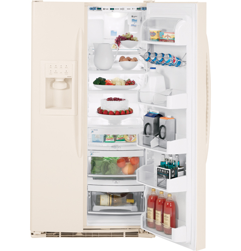 23.1 Cu. Ft. Side-by-Side Refrigerator with Dispenser PSS23MGTCC