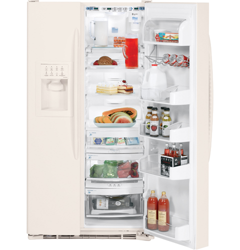 23.1 Cu. Ft. Side-By-Side Refrigerator with Dispenser PSS23NGSCC