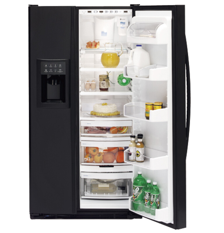 Arctica 25.3 Cu. Ft. Side-By-Side Refrigerator PSS25NGMBB