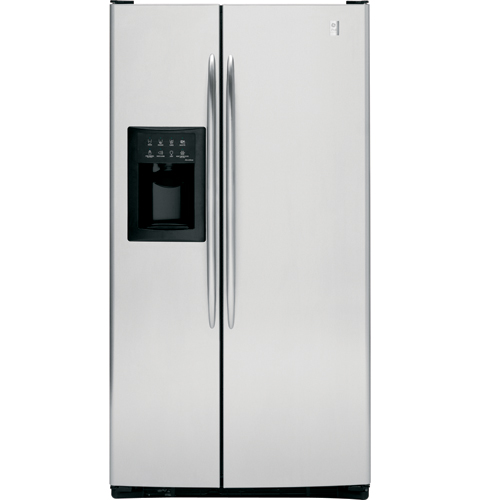 25.6 Cu. Ft. Stainless Side-by-Side Refrigerator with Dispenser PSS26LSRSS, product image 2 of 10