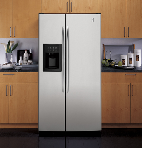 25.6 Cu. Ft. Stainless Side-by-Side Refrigerator with Dispenser PSS26LSRSS, product image 3 of 10