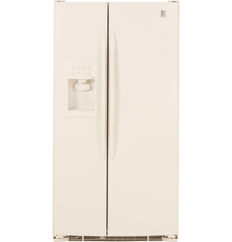 25.6 Cu. Ft. Side-by-Side Refrigerator with Dispenser PSS26MGTCC, product image 2 of 4