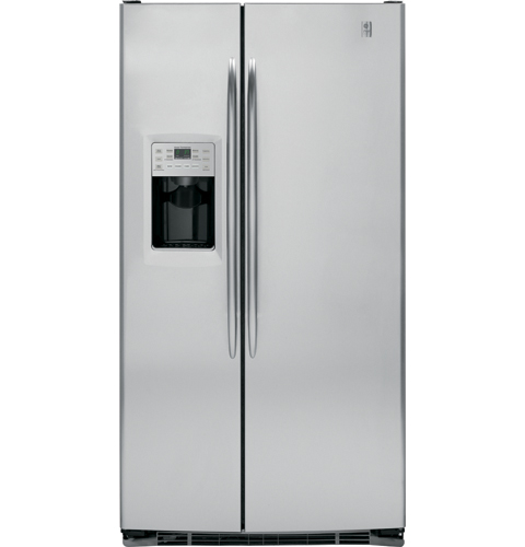 25.6 Cu. Ft. Stainless Side-by-Side Refrigerator PSS26MSWSS, product image 2 of 6
