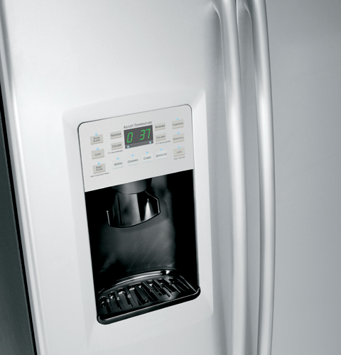 25.6 Cu. Ft. Stainless Side-by-Side Refrigerator PSS26MSWSS, product image 3 of 6