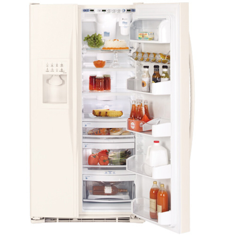 25.5 Cu. Ft. Side-by-Side Refrigerator with Dispenser PSS26NGPCC