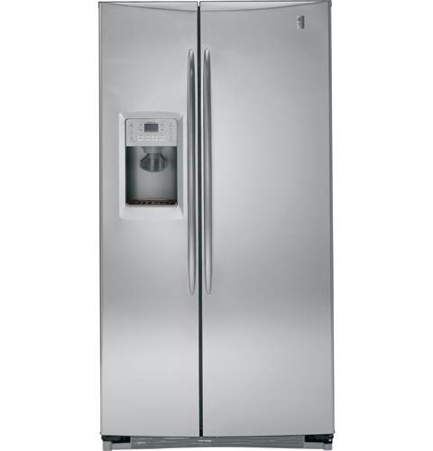 25.5 Cu. Ft. Stainless Side-by-Side Refrigerator PSS26NSWSS, product image 2 of 5
