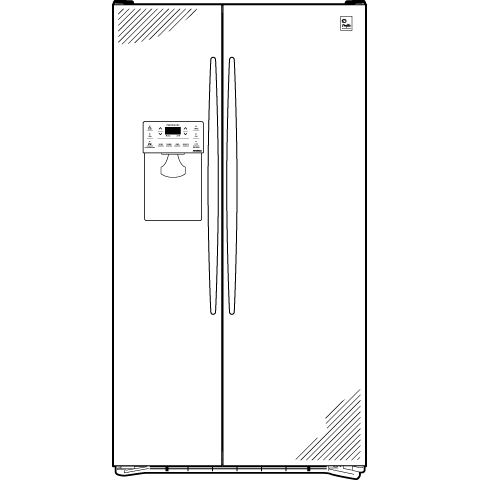 25.5 Cu. Ft. Stainless Side-by-Side Refrigerator with Integrated Dispenser PSS26PSTSS, product image 5 of 6
