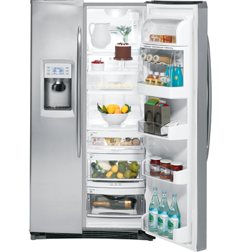 25.5 Cu. Ft. Stainless Side-by-Side Refrigerator PSS26PSWSS