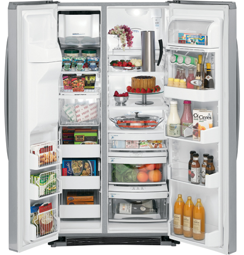 25.5 Cu. Ft. Stainless Side-by-Side Refrigerator PSS26PSWSS