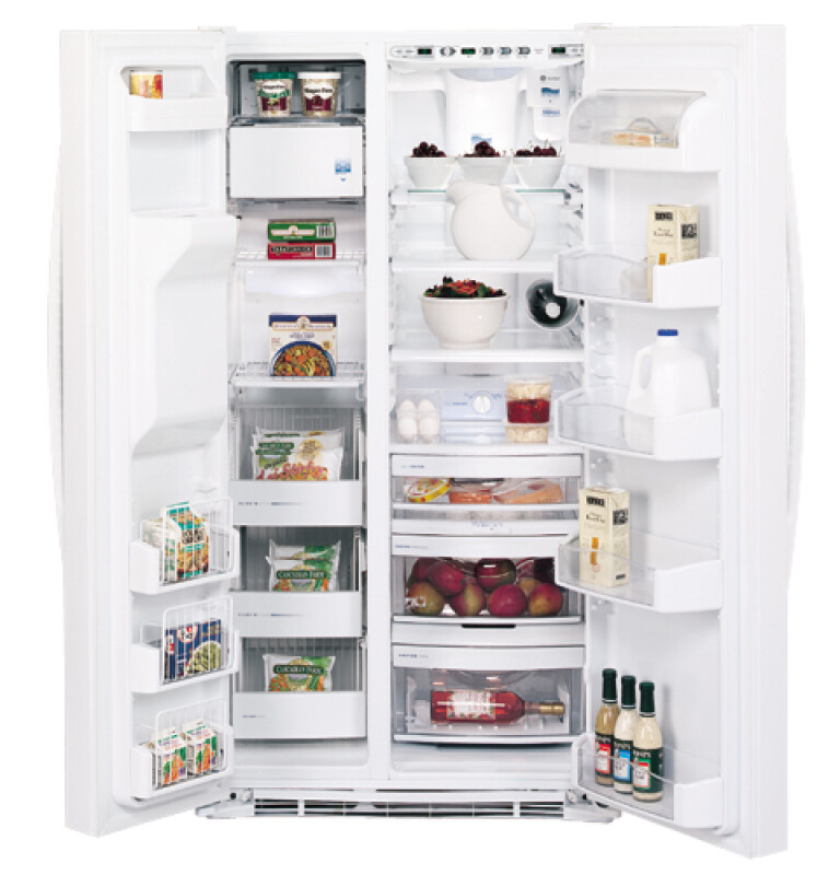 Arctica 26.6 Cu. Ft. Side-By-Side Refrigerator PSS27NGMWW