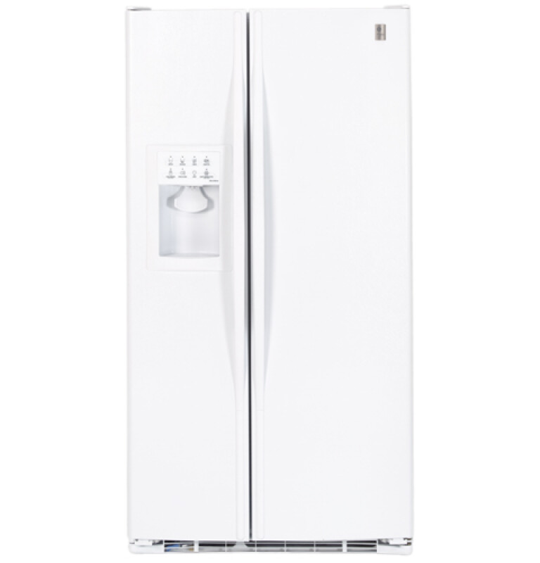 26.5 Cu. Ft. Side-by-Side Refrigerator with Dispenser PSS27NGPWW