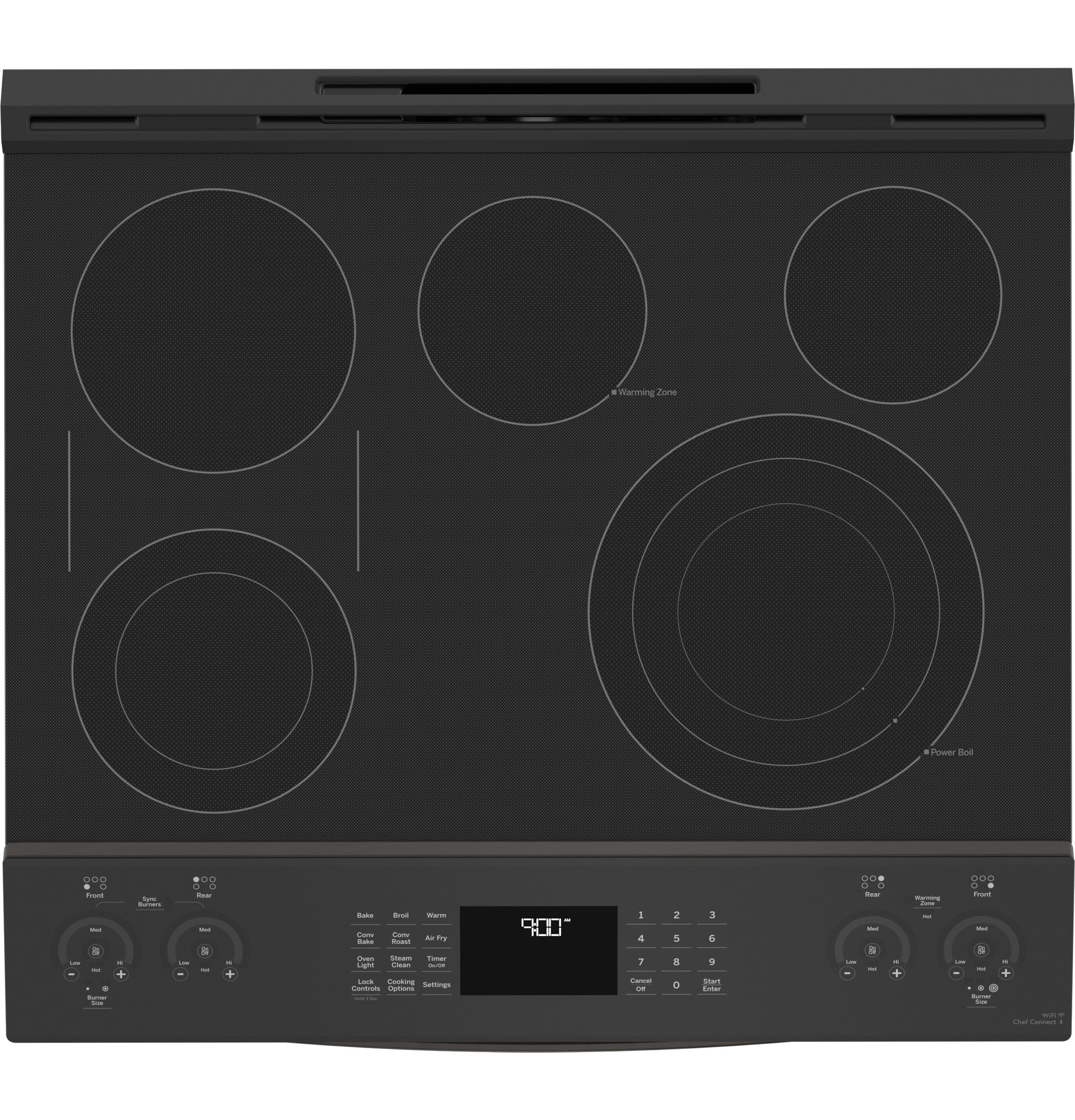 30" Smart Slide-In Electric Convection Range with No Preheat Air Fry view 14