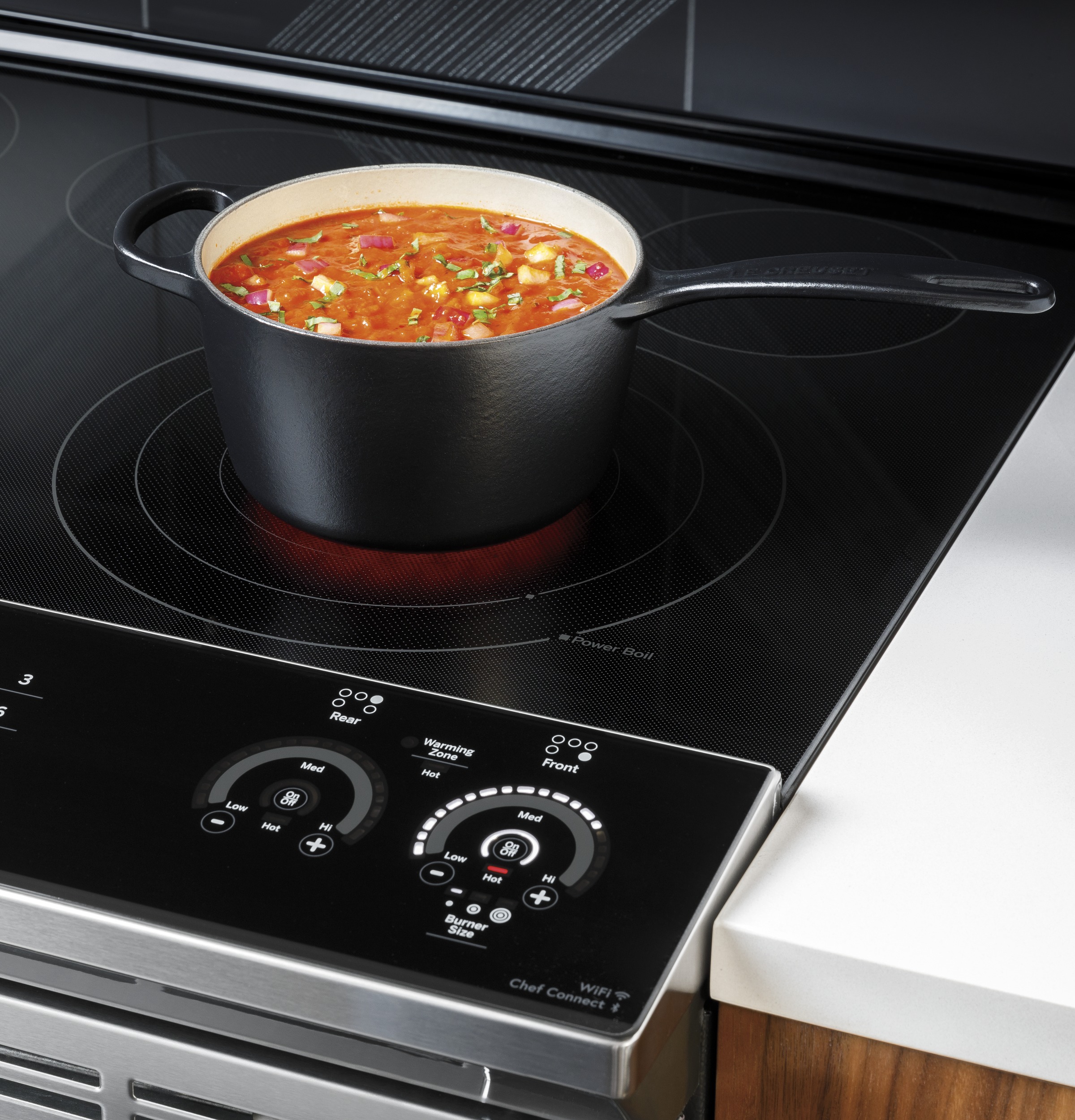 30" Smart Slide-In Electric Convection Range with No Preheat Air Fry view 11