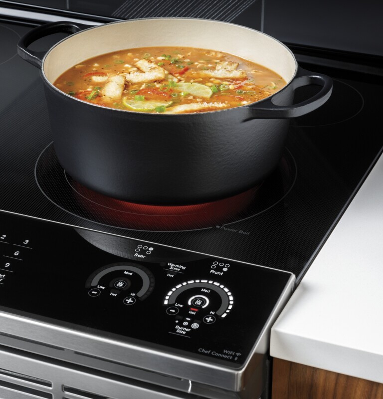 30" Smart Slide-In Electric Convection Fingerprint Resistant Range with No Preheat Air Fry view 17