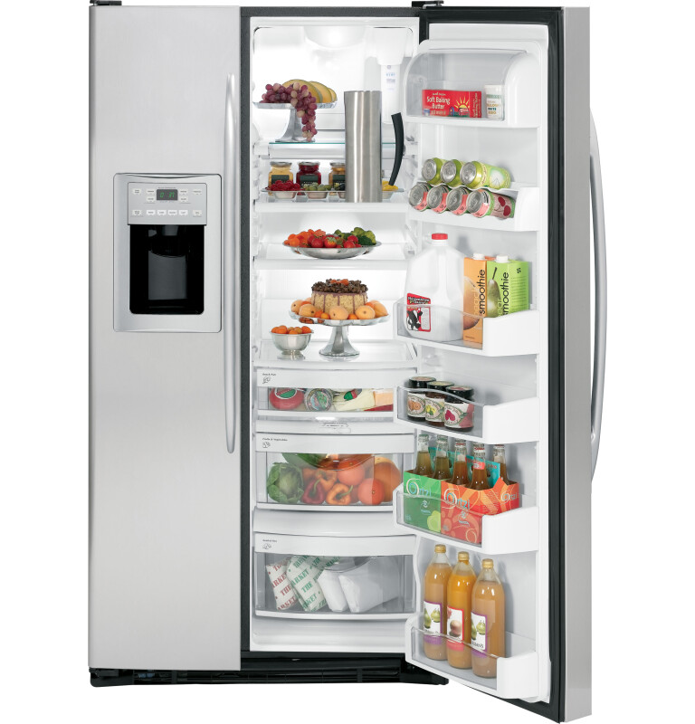 25.6 Cu. Ft. Stainless Side-by-Side Refrigerator with Dispenser PSSB6KSWBS