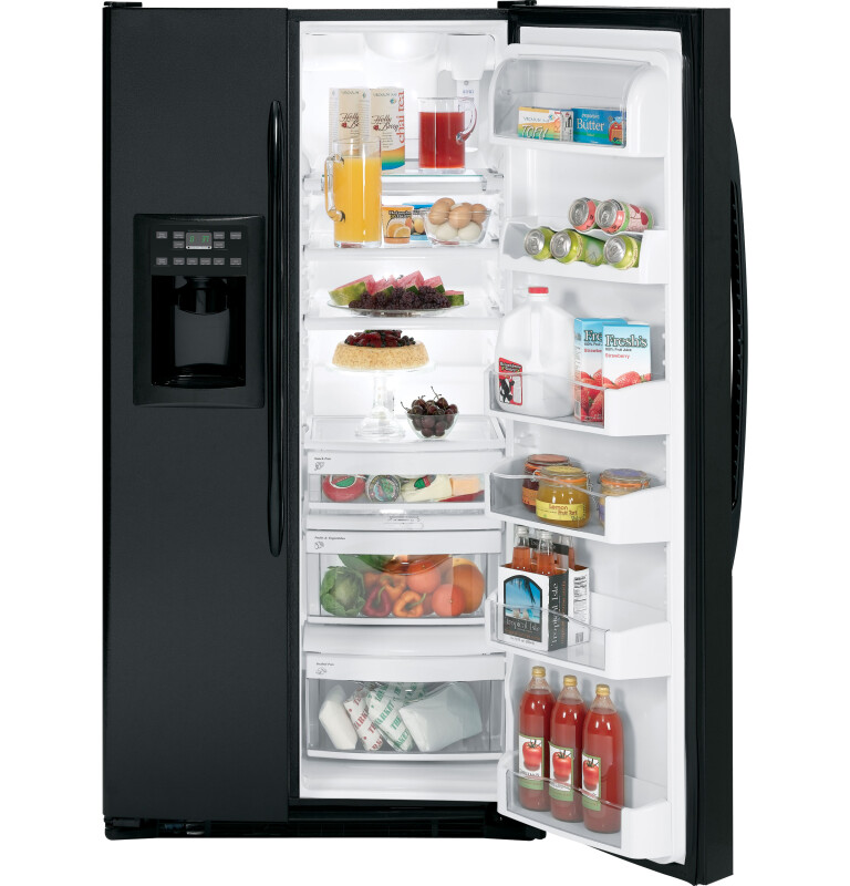 25.6 Cu. Ft. Side-by-Side Refrigerator with Dispenser PSSC6KGWBB