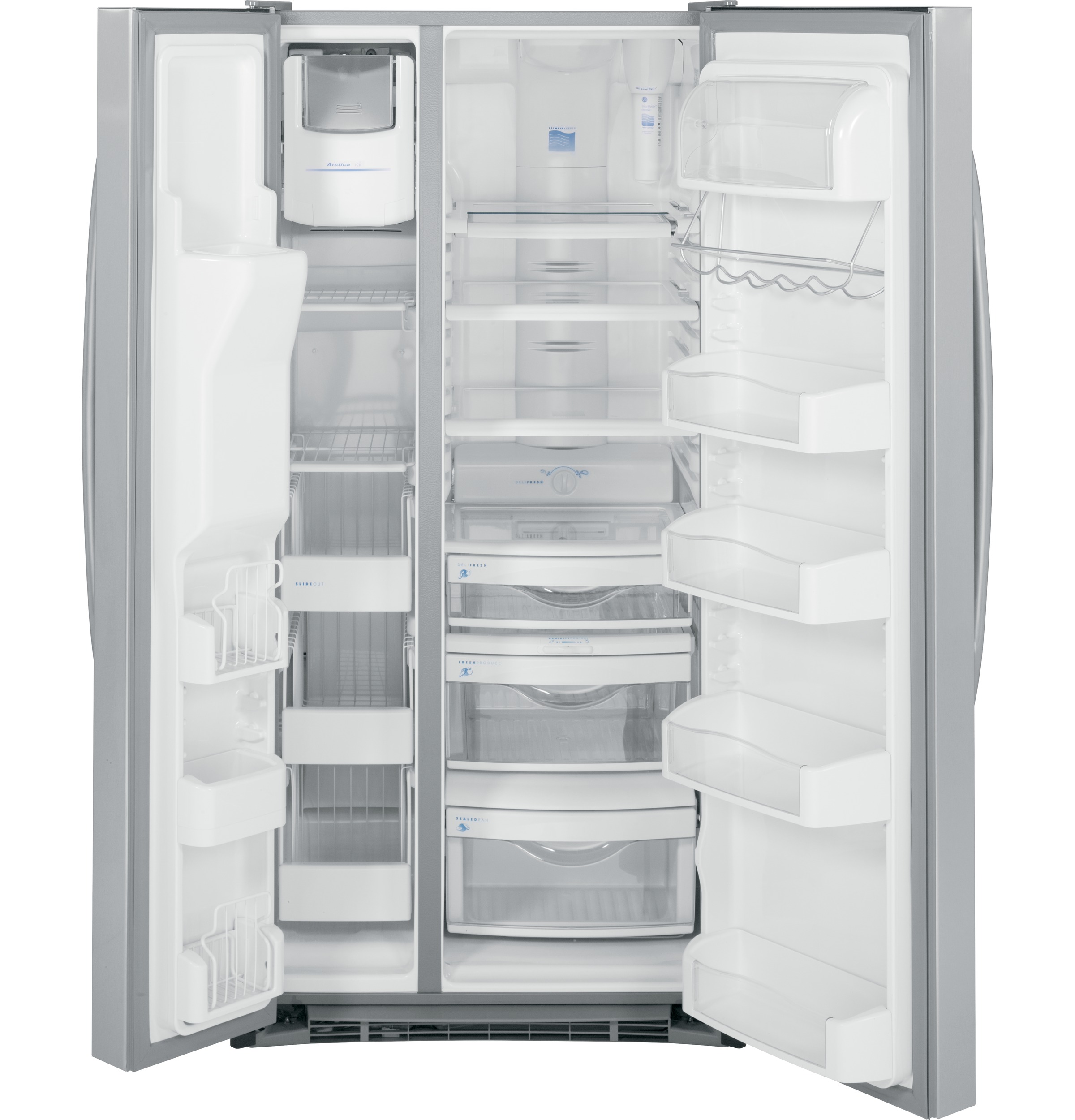 23.1 Cu. Ft. Side-by-Side Refrigerator PSSS3RGZSS, product image 3 of 13