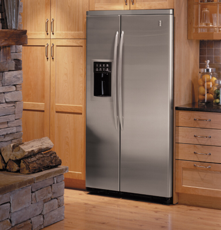 CustomStyle 22.6 Cu. Ft. Stainless-Wrapped Side-by-Side Refrigerator PSW23PSRSS