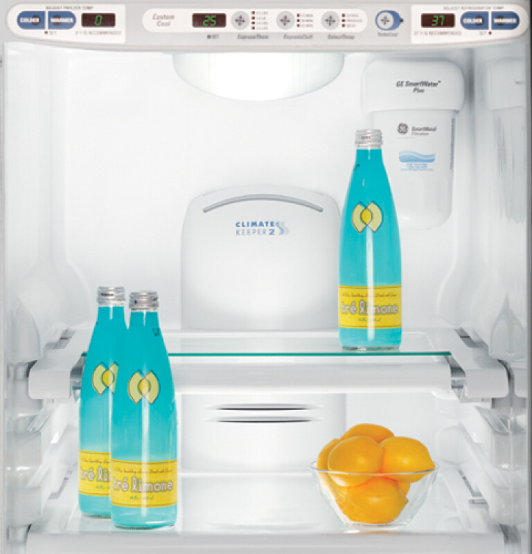 CustomStyle 22.6 Cu. Ft. Stainless-Wrapped Side-by-Side Refrigerator PSW23PSRSS