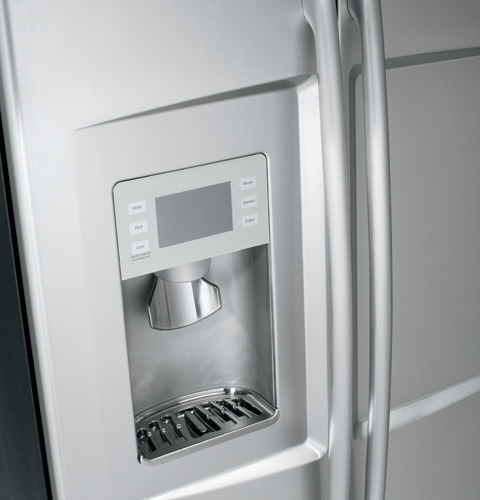 Counter-depth 23.2 Cu. Ft. Stainless-Wrapped Side-by-Side Refrigerator PSW23RSWSS, product image 4 of 10