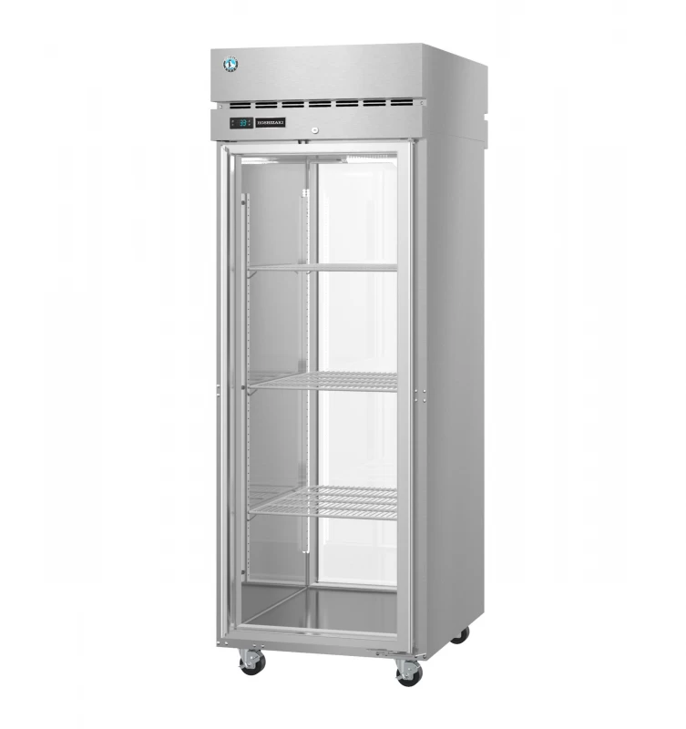 PT1A-FG-FG, Refrigerator, Single Section Pass Thru Upright, Full Glass Door with LockTitle PT1AFGFG