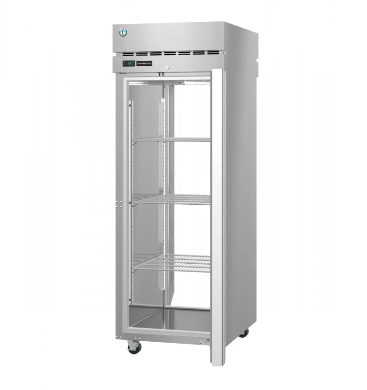 PT1A-FG-FG, Refrigerator, Single Section Pass Thru Upright, Full Glass Door with LockTitle PT1AFGFG
