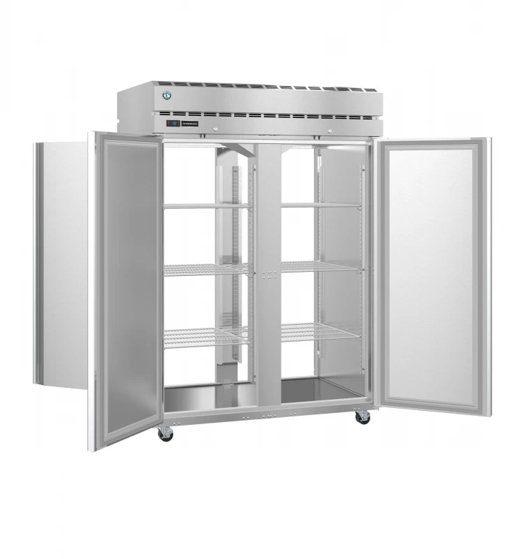 PT2A-FS-FS, Refrigerator, Two Section Pass Thru Upright, Full Stainless Doors with LockTitle PT2AFSFS