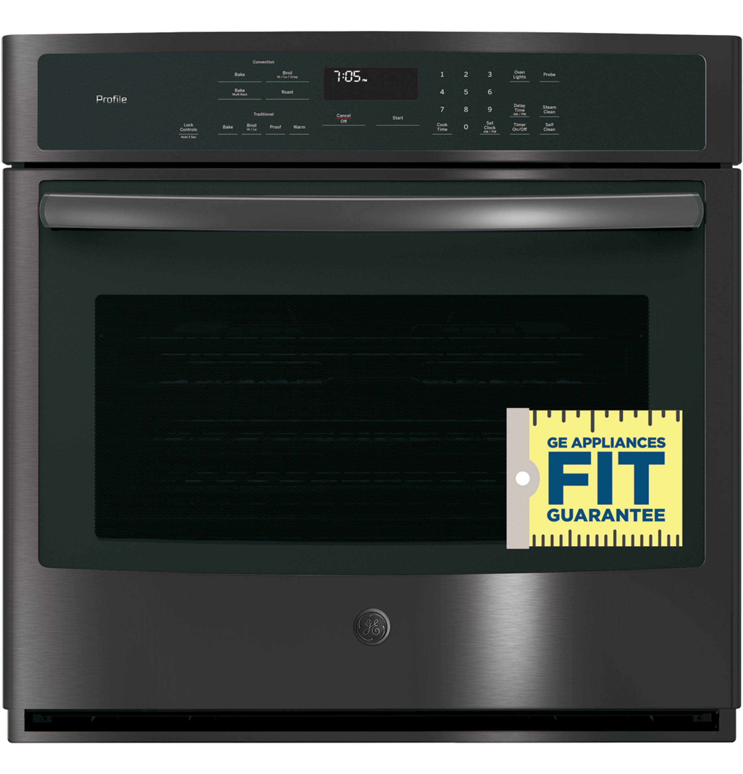 Series 30" Built-In Single Convection Wall Oven PT7050BLTS