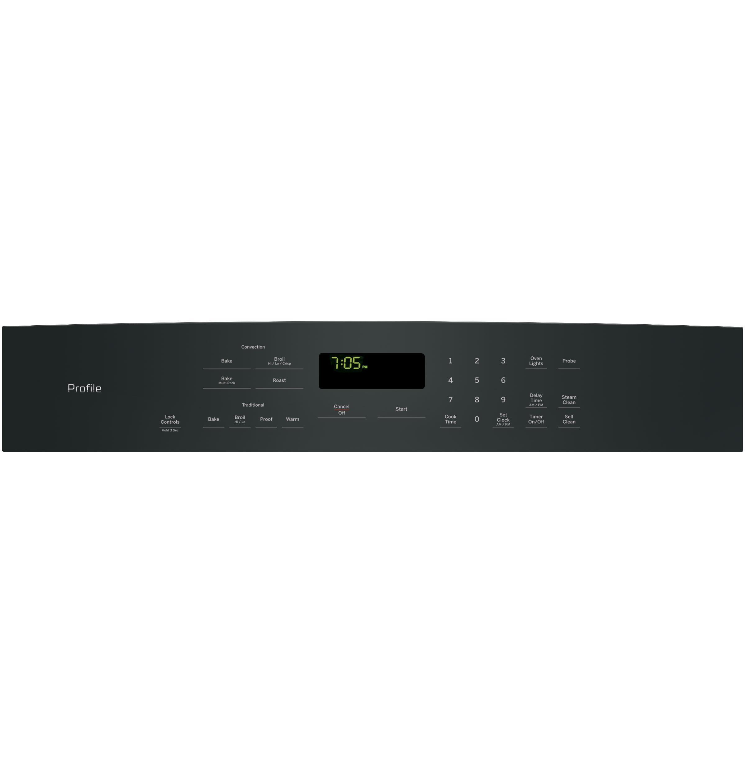 Series 30" Built-In Single Convection Wall Oven PT7050DFBB