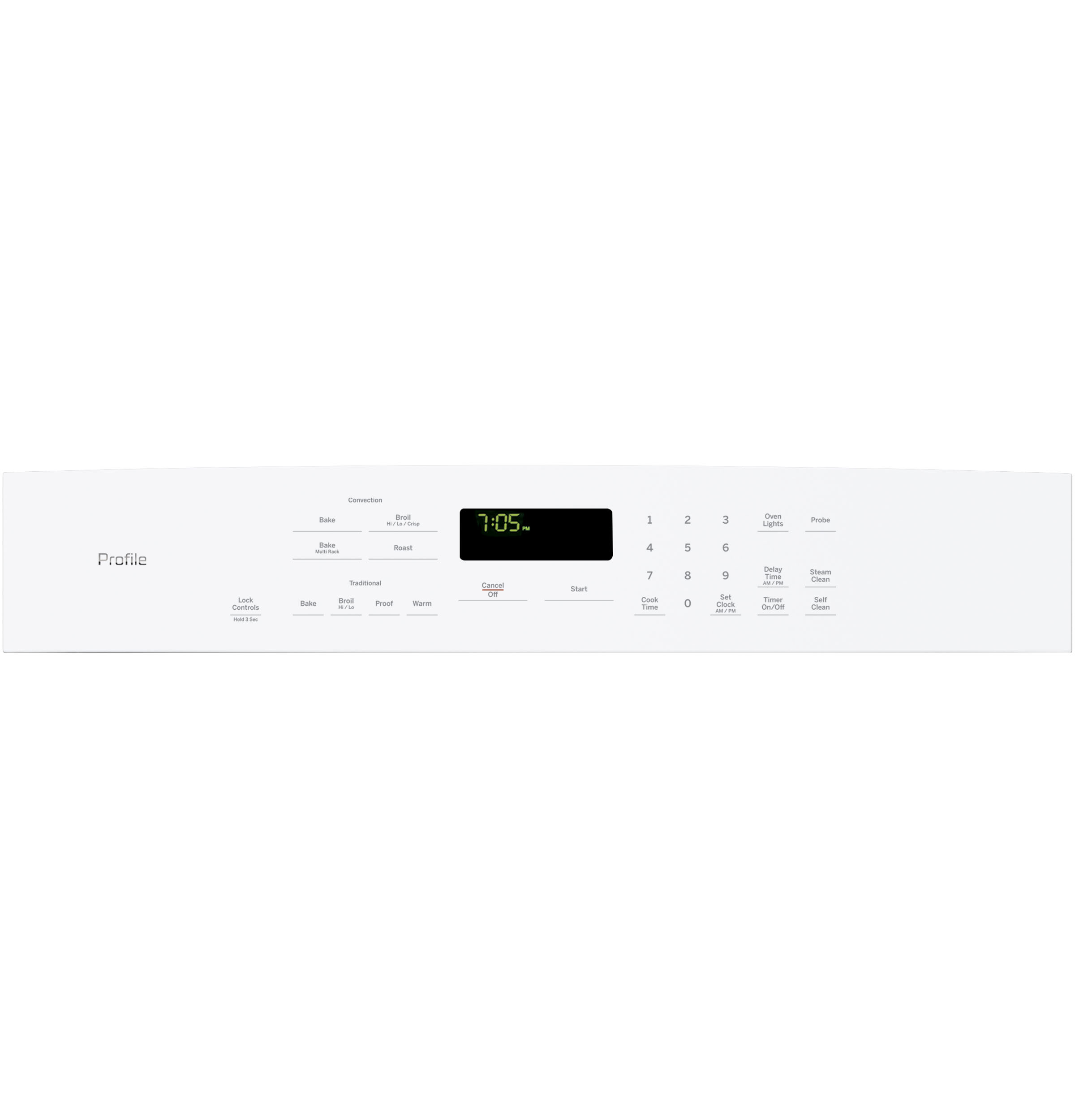 Series 30" Built-In Single Convection Wall Oven PT7050DFWW