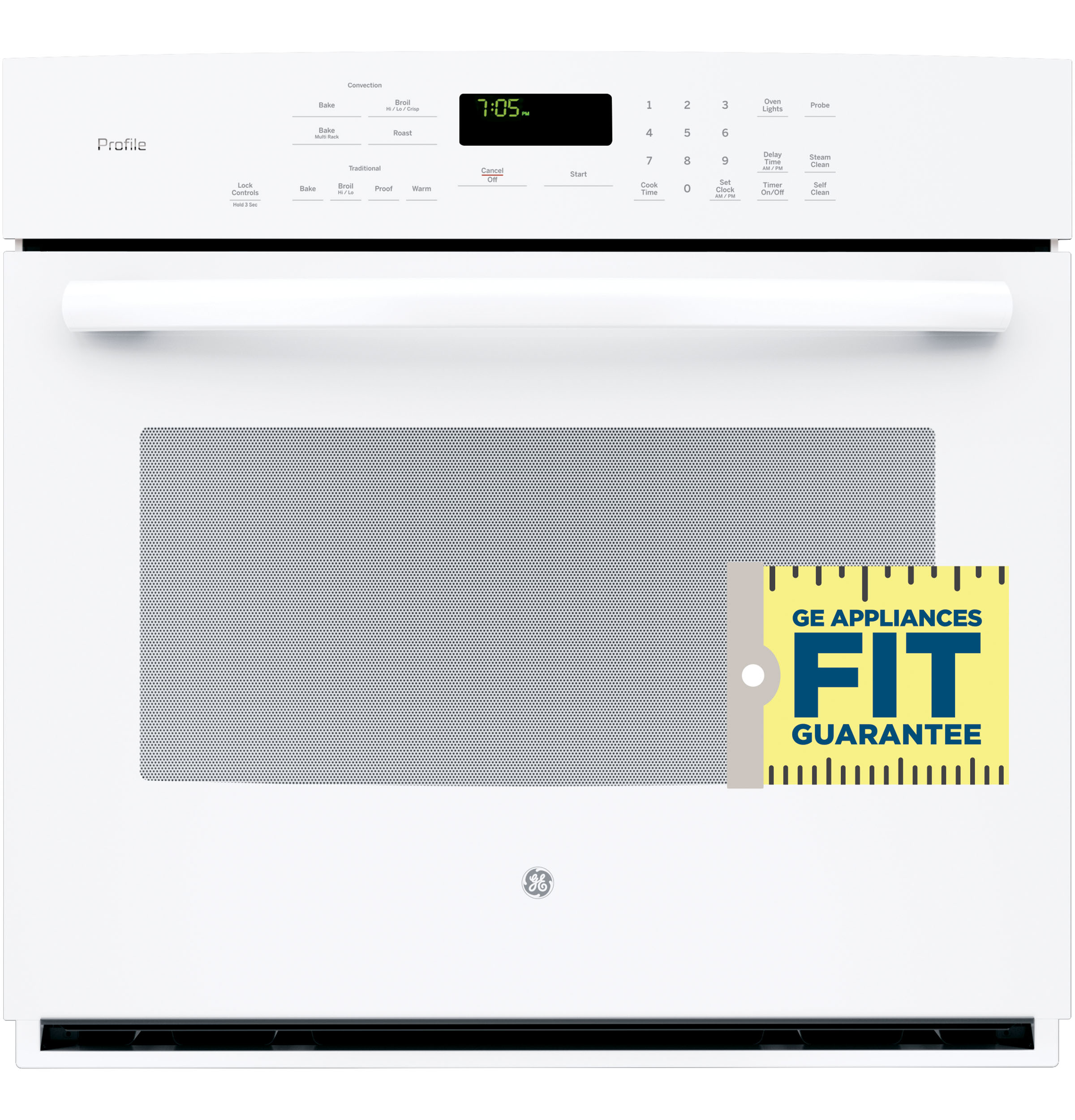 Series 30" Built-In Single Convection Wall Oven PT7050DFWW