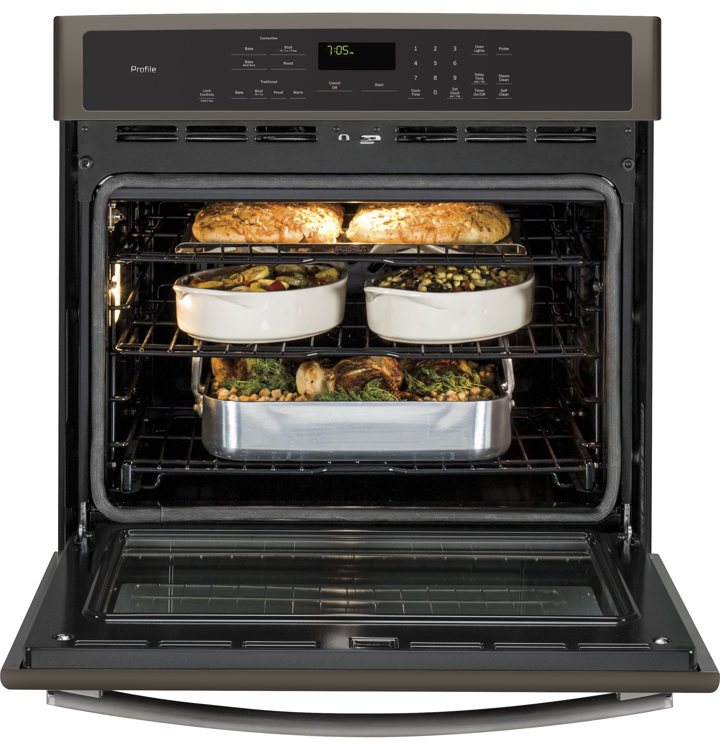 Series 30" Built-In Single Convection Wall Oven PT7050EHES