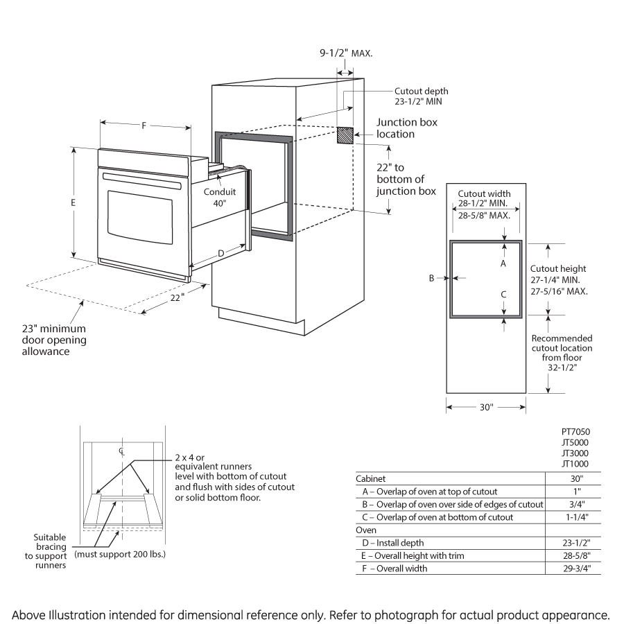 Series 30" Built-In Single Convection Wall Oven view 16